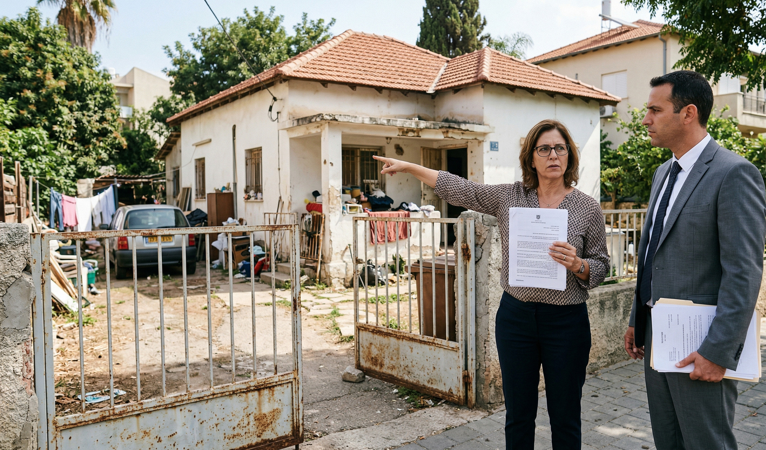 על הזכות המשפטית לסילוק פולש למקרקעין